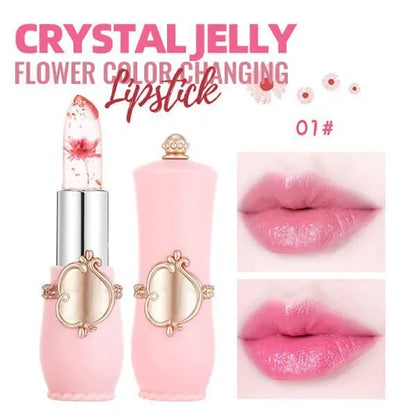 Crystal Jelly Flower Color Changing Lipstick