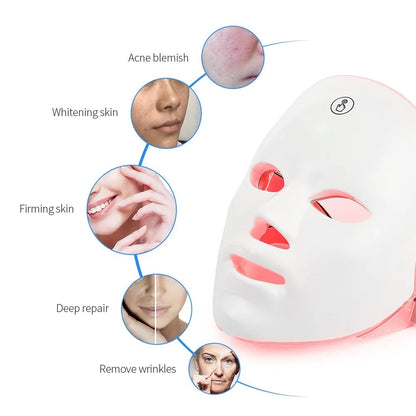 Rechargeable Facial LED Mask