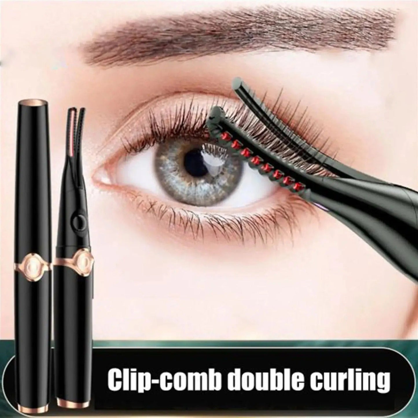 Compact Heated Eyelash Curler