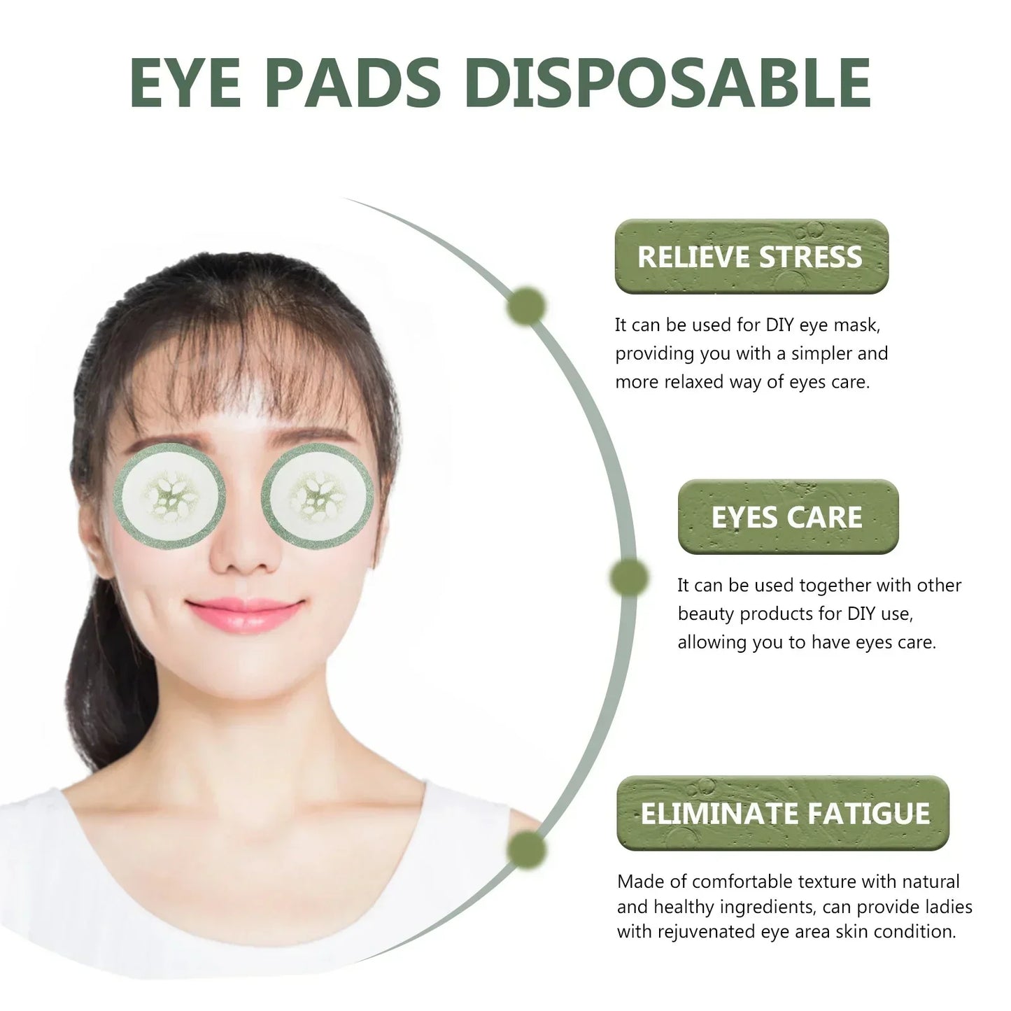 Non Woven Cotton Eye Paper Patch