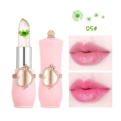 Crystal Jelly Flower Color Changing Lipstick