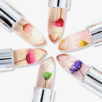 Crystal Jelly Flower Color Changing Lipstick